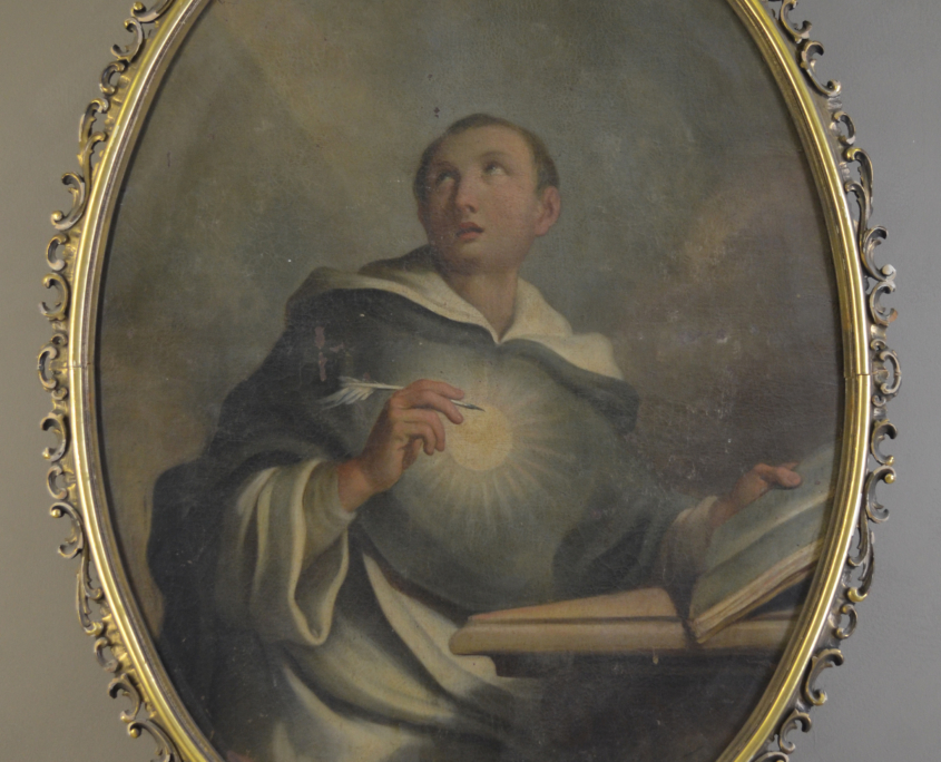 San Tommaso D'Aquino prima del restauro